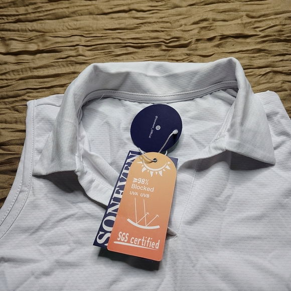 Lot 3 Basic Top Tees 2 Universal Thread White& Black 1 Soneven Golf White Sz M - Picture 9 of 15